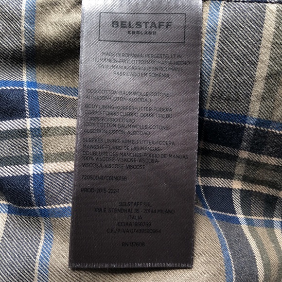 Belstaff 2012 Black Waxed Cotton Roadmaster Jacket Size 38 - Picture 10 of 12